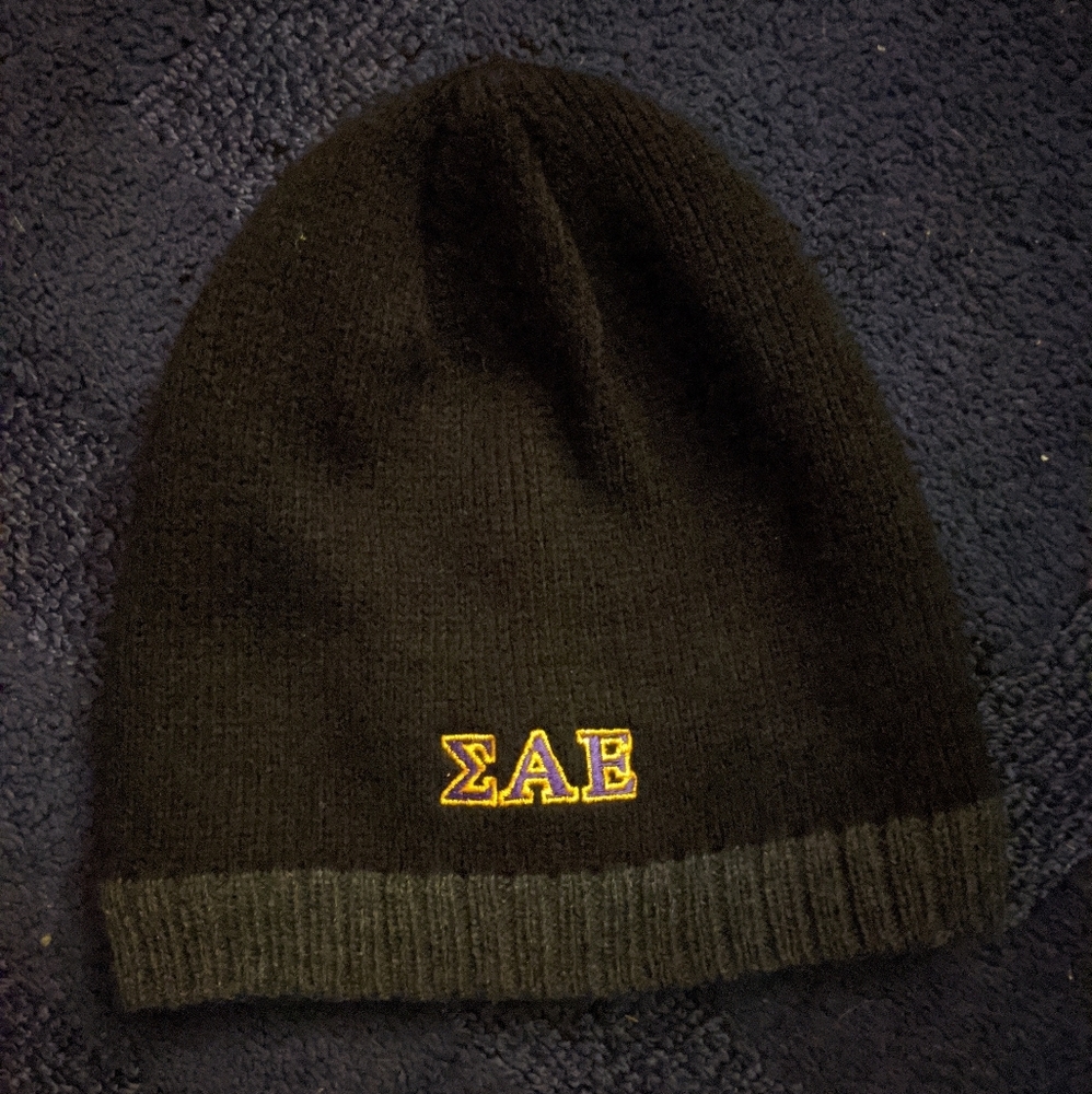 Mens Sigma alpha epsilon Beanie